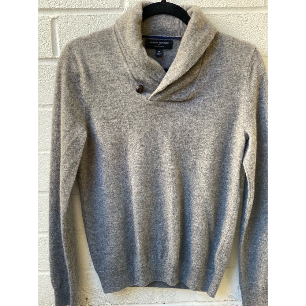 Banana Republic 100% Cashmere Sweater Men’s XS